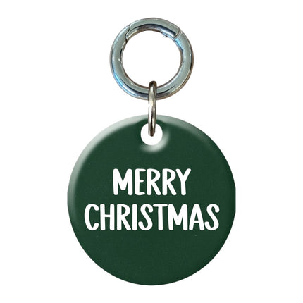 Green Christmas ID Tags