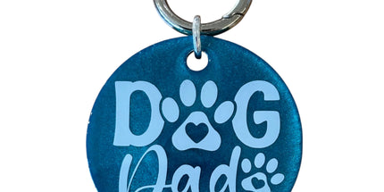 Dog Mum and Dad Keyrings