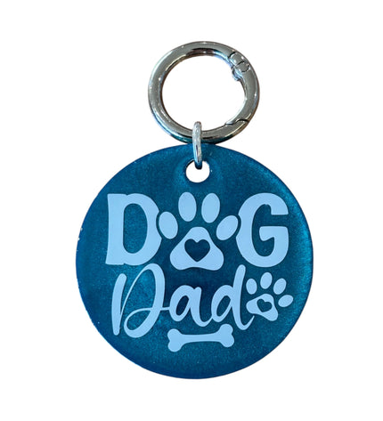 Dog Mum and Dad Keyrings