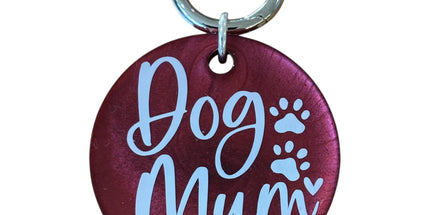Dog Mum and Dad Keyrings