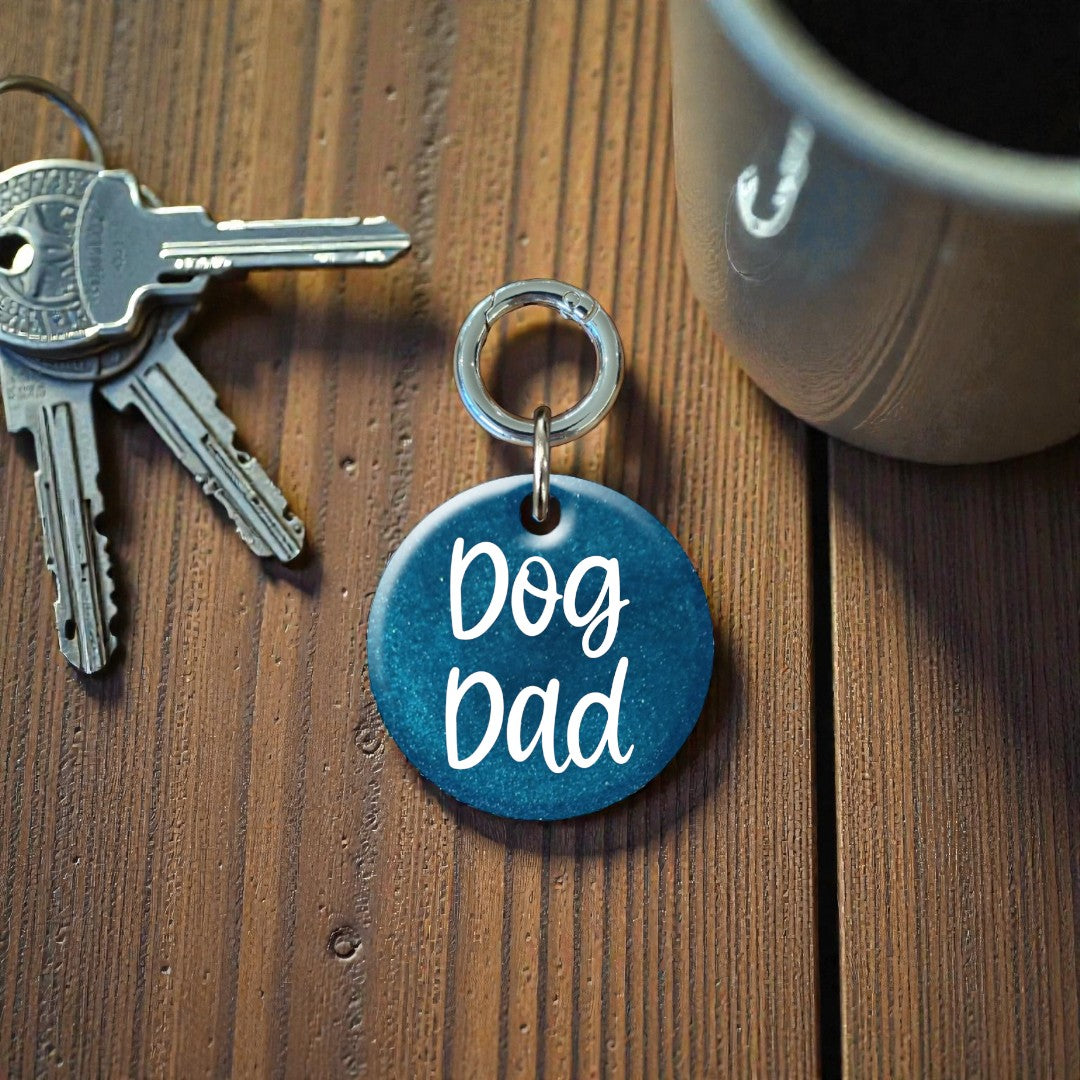 Dog Dad Keyring