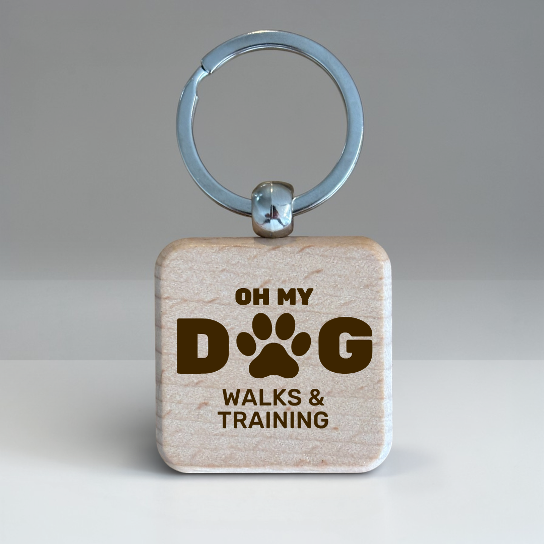 Dog Promotional Business Keyrings