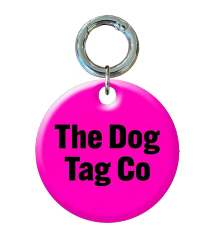 Pink Business Keyring with logo
