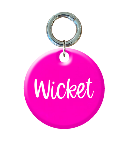 Fluroescent Round ID Tags