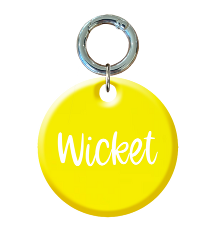 Fluroescent Round ID Tags