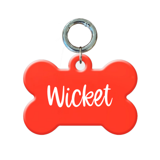 Glow Bone Pet ID Tags
