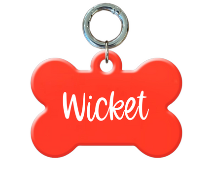 Glow Bone Pet ID Tags