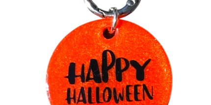 Happy Halloween Dog Tags