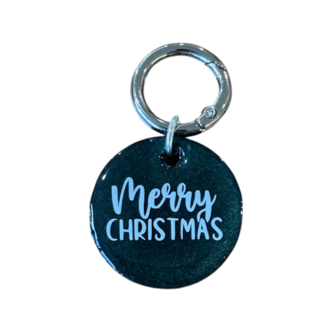 Merry Christmas Dog Tags