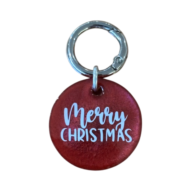 Merry Christmas Dog Tags