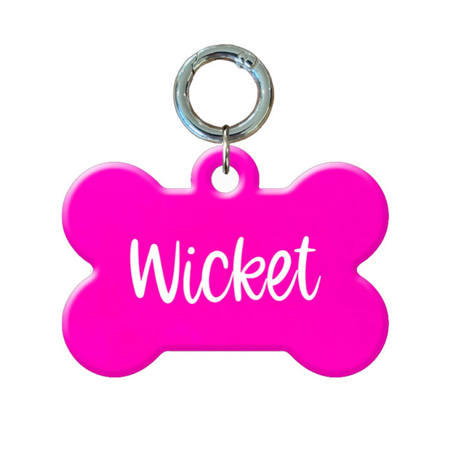 Fluorescent Bone Pet ID Tags